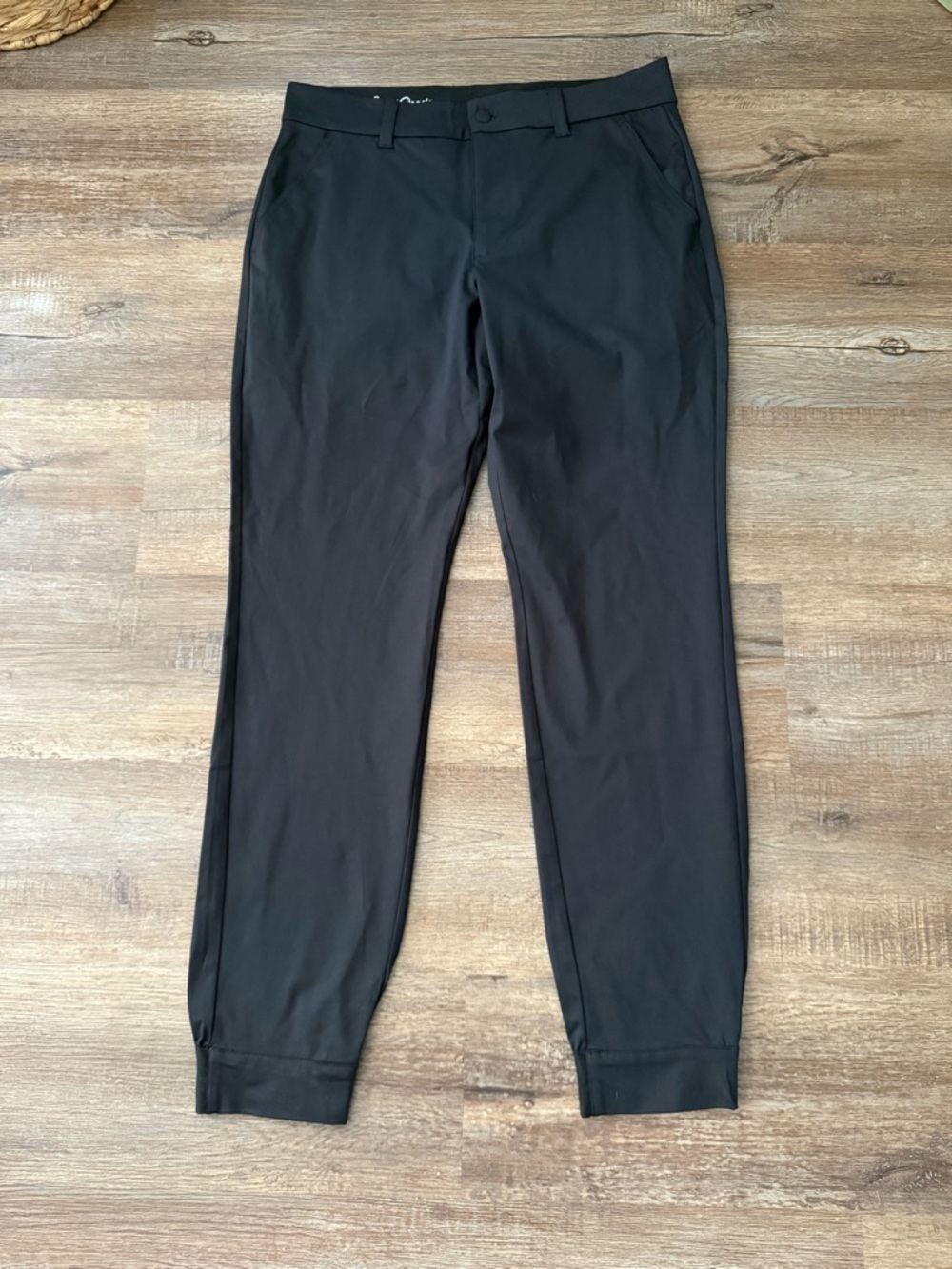 Good Good Loam Sport Jogger Pants Mens sz 30 Black Performance NWOT